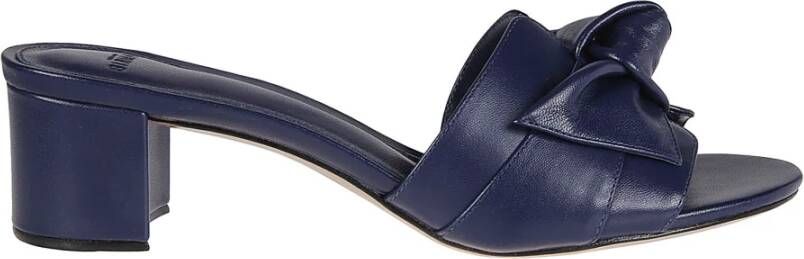 Alexandre Birman Oceana Blokhak Muiltjes Blue Dames