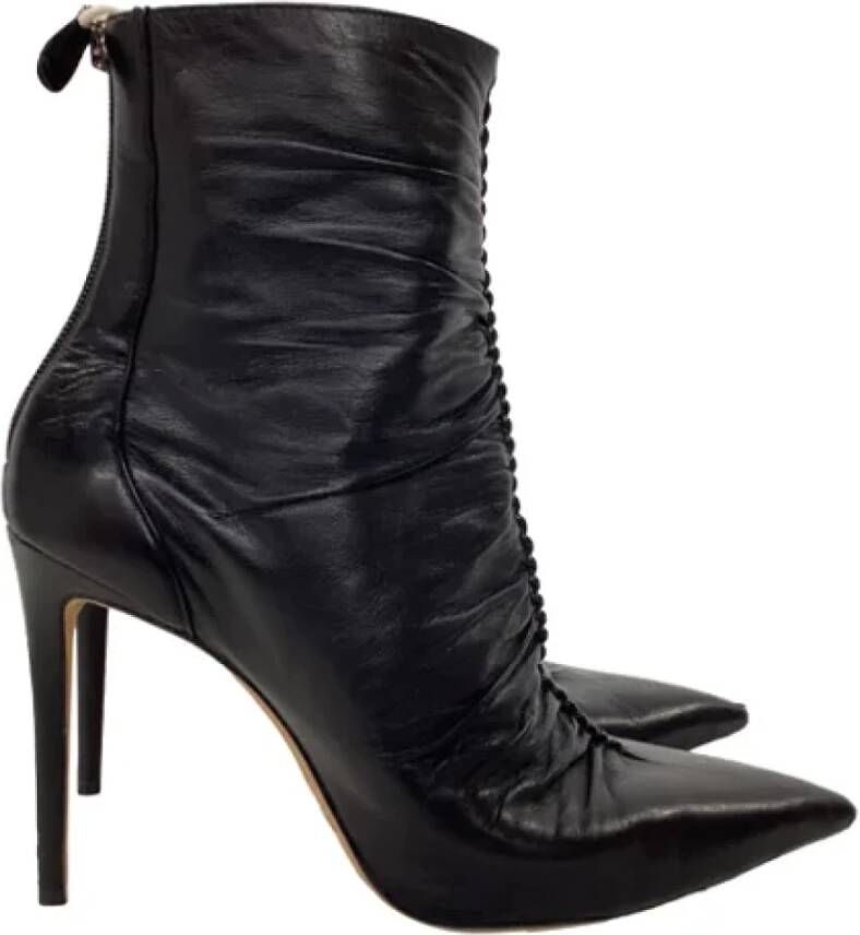 Alexandre Birman Pre-owned Leather boots Black Dames