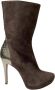 Alexandre Birman Pre-owned Leather boots Brown Dames - Thumbnail 1