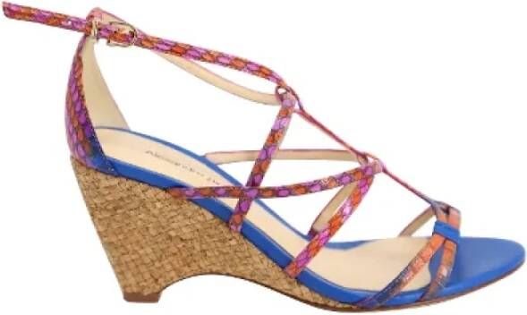 Alexandre Birman Pre-owned Leather sandals Multicolor Dames