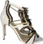 Alexandre Birman Pre-owned Leather sandals White Dames - Thumbnail 1