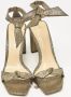 Alexandre Birman Pre-owned Leather sandals Yellow Dames - Thumbnail 1