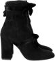 Alexandre Birman Pre-owned Suede boots Black Dames - Thumbnail 1