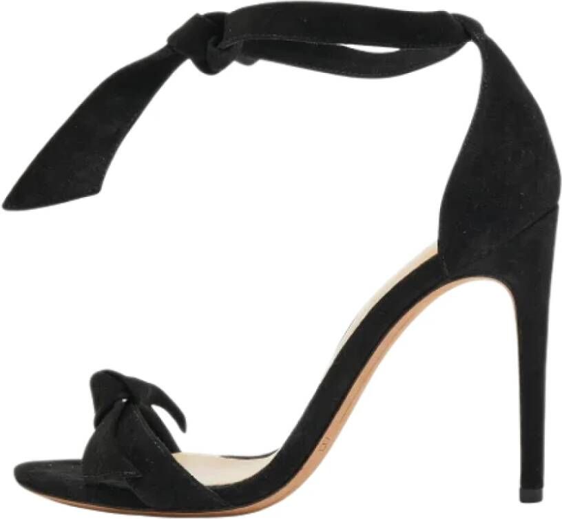 Alexandre Birman Pre-owned Suede sandals Black Dames