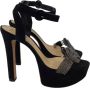 Alexandre Birman Pre-owned Suede sandals Black Dames - Thumbnail 1