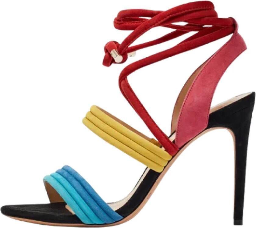 Alexandre Birman Pre-owned Suede sandals Multicolor Dames