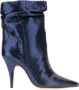 Alexandre Birman Stijlvolle Leren Laarzen Blue Dames - Thumbnail 1