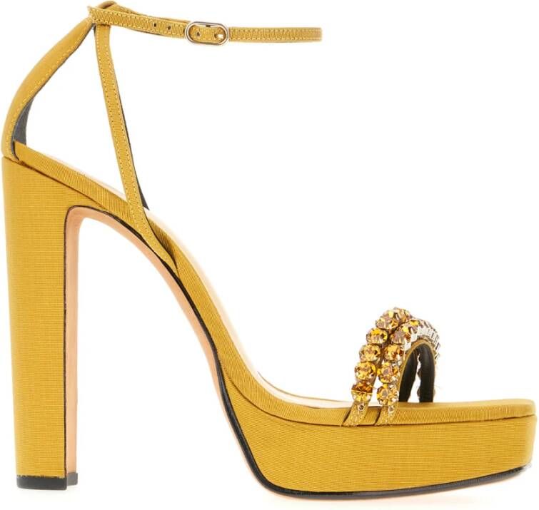 Alexandre Birman Stijlvolle Sandalen voor de Zomer Yellow Dames