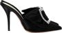 Alexandre Vauthier Fabric mules Black Dames - Thumbnail 1