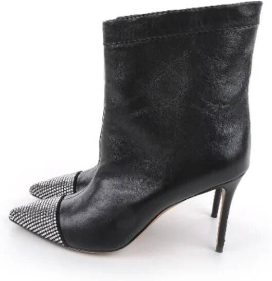 Alexandre Vauthier Pre-owned Leather boots Black Dames