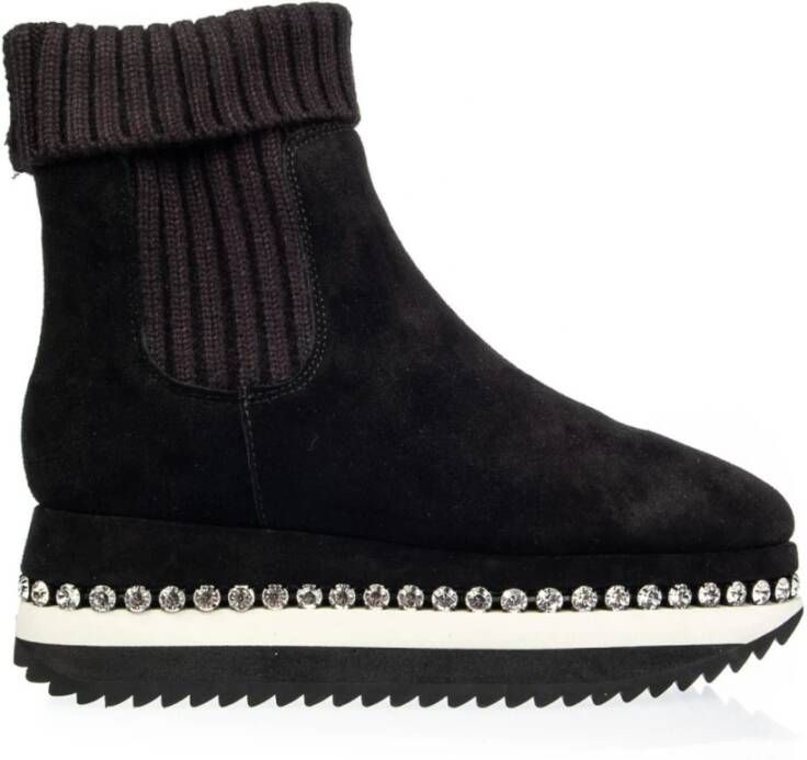 Alma en Pena Ankle Boots Zwart Dames