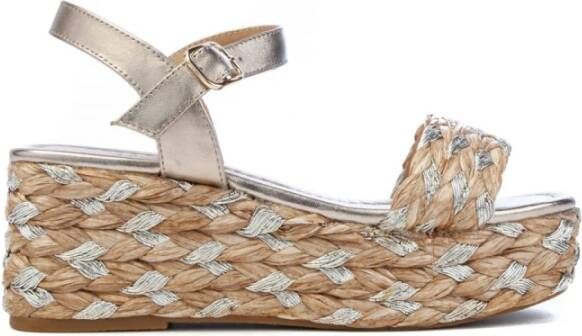 Alma en Pena Ap673 Wedge Sandal Beige Dames