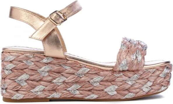 Alma en Pena Ap673 Wedge Sandal Pink Dames