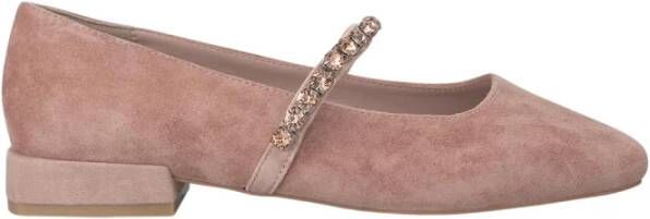 Alma en Pena Ballerina met Strass Band Pink Dames