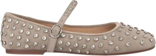 Alma en Pena Ballerina suède studs Gray Dames