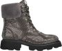 Alma en Pena Bontgevoerde veterschoenen Gray Dames - Thumbnail 1