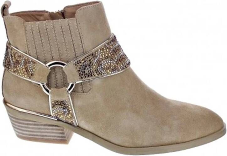 Alma en Pena Boots Beige Dames