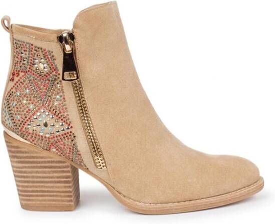 Alma en Pena Boots Beige Dames