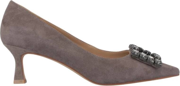 Alma en Pena Broche middelhak schoen Gray Dames