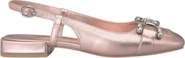 Alma en Pena Buckle Flat Shoe Pink Dames