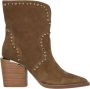 Alma en Pena Enkellaars met split en studs Brown Dames - Thumbnail 1