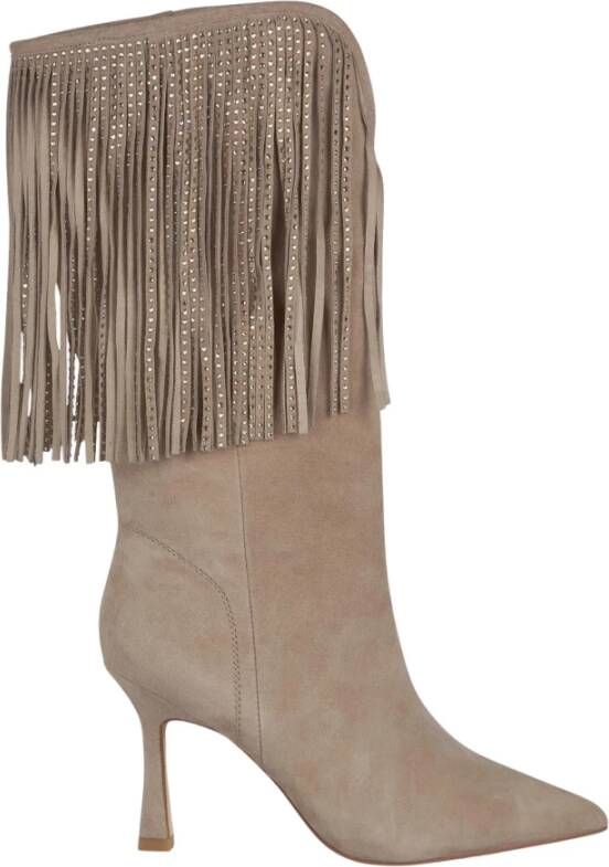 Alma en Pena Fringe haklaars Beige Dames