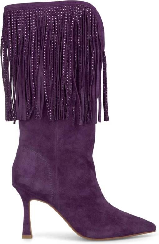 Alma en Pena Fringe haklaars Purple Dames