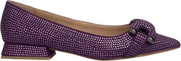 Alma en Pena Gedetailleerde ballerina Purple Dames