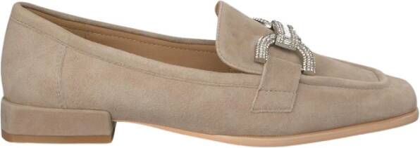 Alma en Pena Gesp Rhinestone Loafer Gray Dames