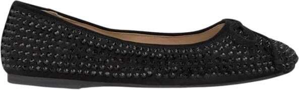 Alma en Pena Glanzende Ballerina Flats Black Dames