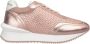 Alma en Pena Glanzende leren platform sneakers Pink Dames - Thumbnail 1