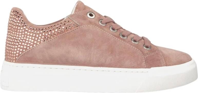 Alma en Pena Glinsterende Sneakers Pink Dames