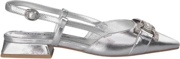 Alma en Pena Glitter Platte Schoenen Gray Dames