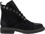 Alma en Pena Glitter Veterschoenen Enkellaarsjes Black Dames - Thumbnail 1