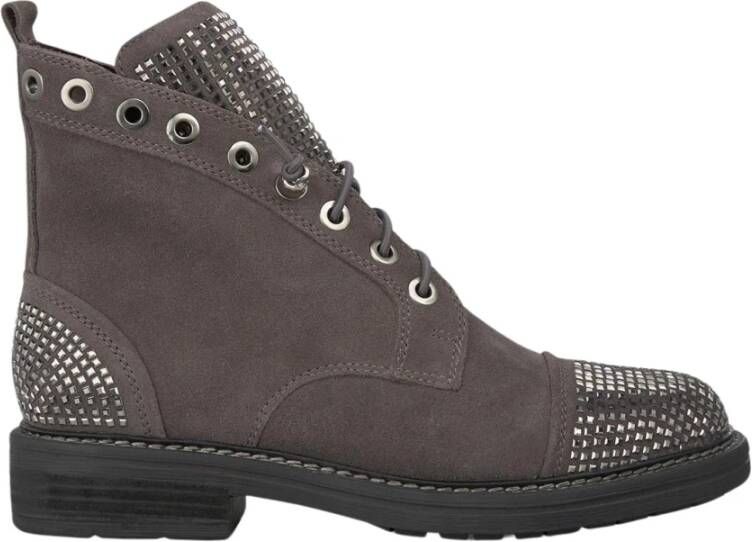 Alma en Pena Glitter Veterschoenen Gray Dames