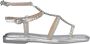 Alma en Pena Griekse Stijl Dubbele Strap Sandaal Gray Dames - Thumbnail 1