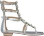 Alma en Pena Griekse stijl platte sandaal Gray Dames - Thumbnail 1