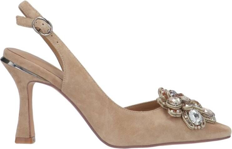 Alma en Pena Heels Beige Dames