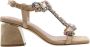 Alma en Pena Hoge hak sandalen voor vrouwen Beige Dames - Thumbnail 4