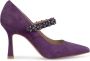 Alma en Pena Hoge hak schoen met strass Purple Dames - Thumbnail 1