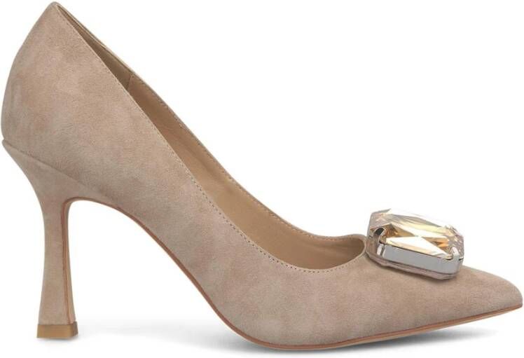 Alma en Pena Hoge hakken schoen met detail Beige Dames