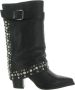 Alma en Pena Klassieke Botte Schoenen Black Dames - Thumbnail 4