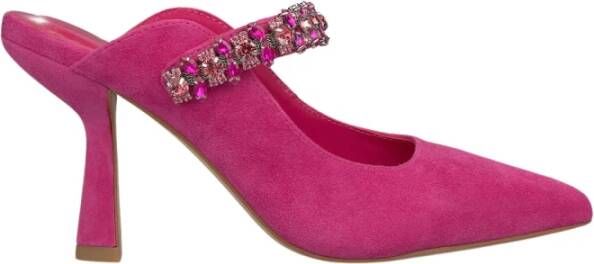 Alma en Pena Kristal Slingback Schoen Pink Dames