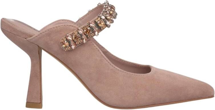 Alma en Pena Kristal Slingback Schoen Pink Dames