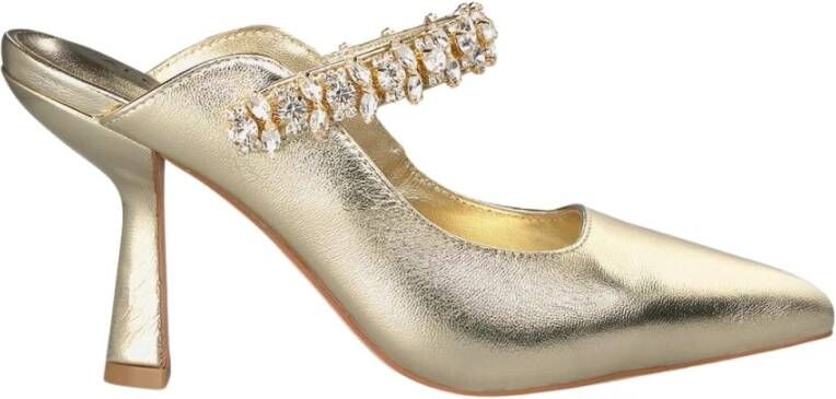 Alma en Pena Kristal Slingback Schoen Yellow Dames