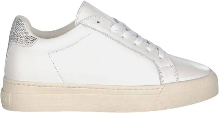 Alma en Pena Kristal zool sneaker detail White Dames