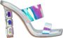 Alma en Pena Stijlvolle Heeled Mules Sandaal Multicolor Dames - Thumbnail 2