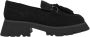 Alma en Pena Kwast platform loafer Black Dames - Thumbnail 1