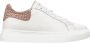 Alma en Pena Leren sneaker met strass detail White Dames - Thumbnail 1