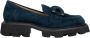 Alma en Pena Loafer met platformdetail Blue Dames - Thumbnail 1